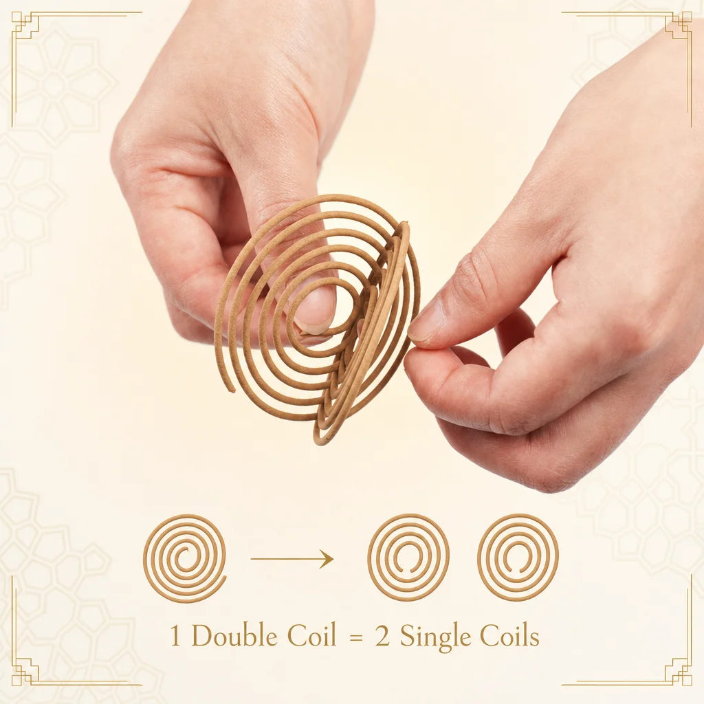 Città Oud Coil Incense — 2 Hour Burn | Natural Bakhoor Coils