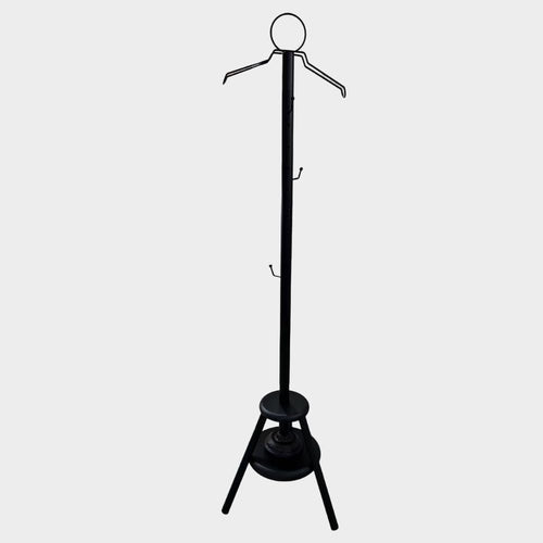 All-In-One Clothes Stand with Incense Burner – 172cm Metal Rack for Abayas, Thobes & Outerwear