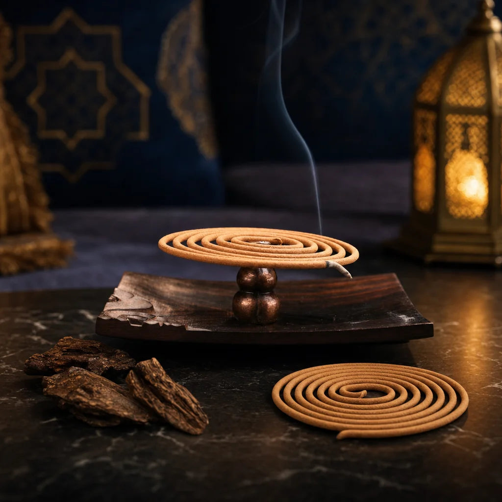 Città Oud Coil Incense — 2 Hour Burn | Natural Bakhoor Coils