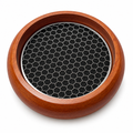 Padauk Rosewood Coil Incense Burner with 304 Stainless Steel Mesh
