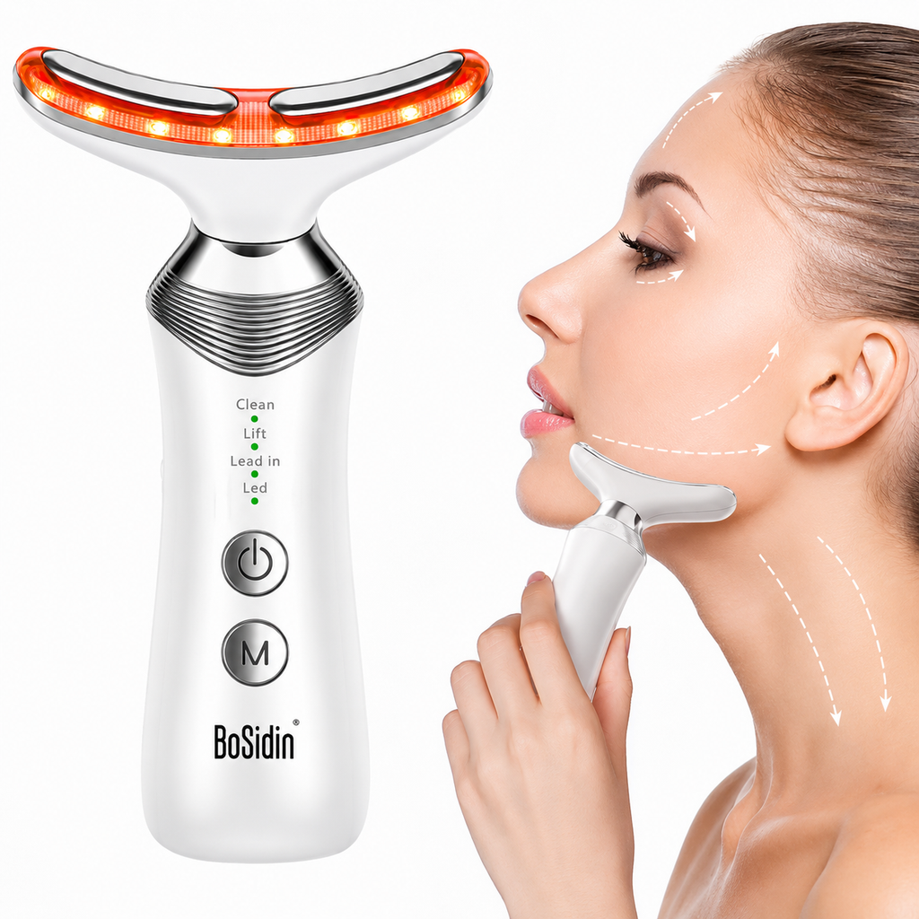Combo Offer: Face Neck Lifting and Tightening Massager Anti-Aging Device plus Free Electric Feet Callus Remover
