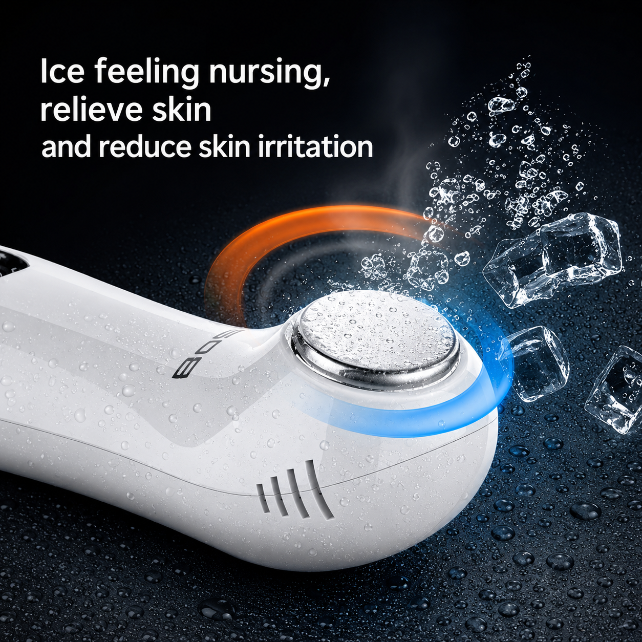 BoSidin Electric Blackhead Remover Facial Pore Cleaner with LED Display Pimple Extractor Tool Kit and Ice Cool Function