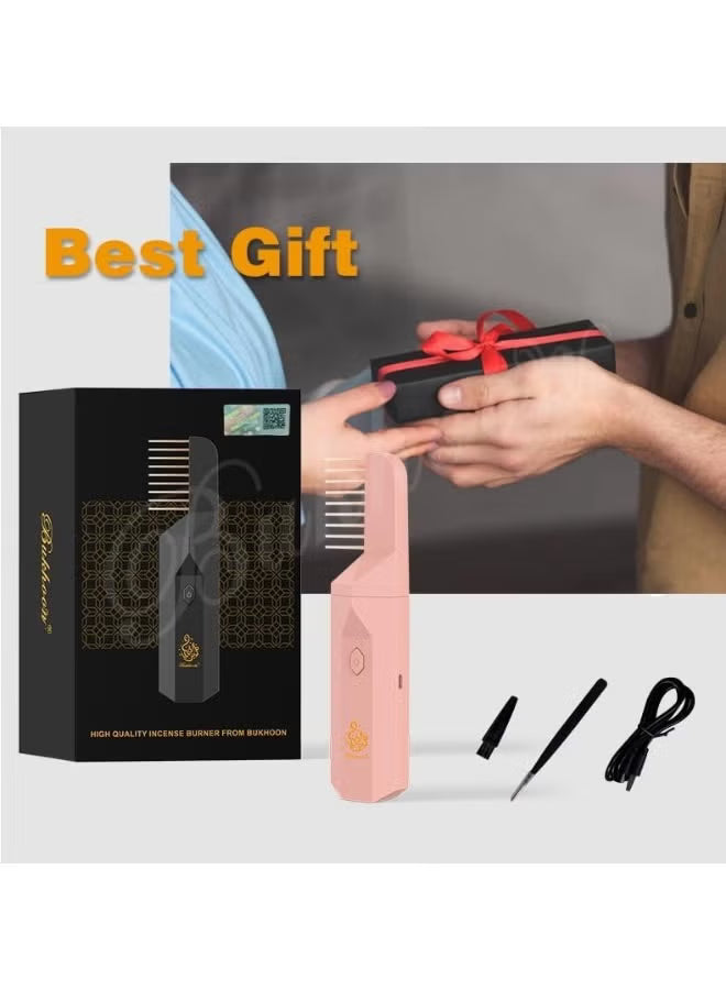مبخرة بخور فاخرة كهربائية قابلة لإعادة الشحن عبر منفذ USB بتصميم عصري - X014
