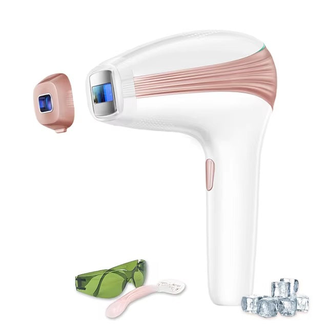 BoSidin Hair Removal Machine Pink Painless and Permanent for Full Body Hair Removal