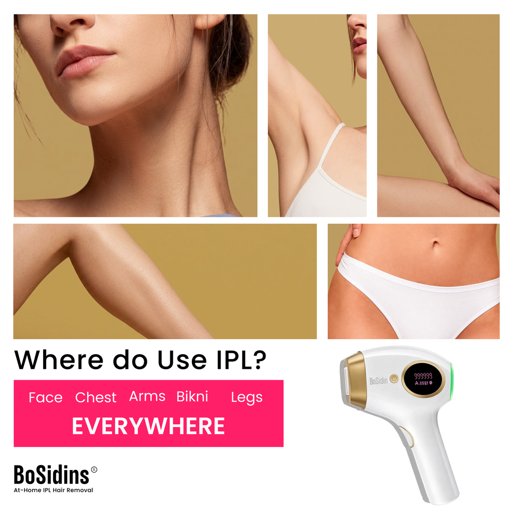 Easy Permanent Hair Reduction at Home for Beginners- BoSidin Essential™