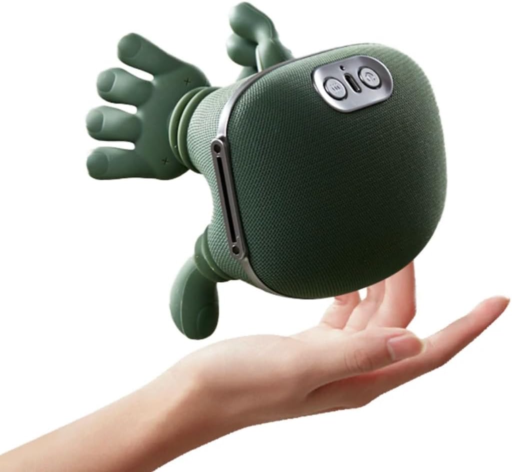 Bionic Neck Massager with Heat – 4D Shiatsu Kneading Massager for Neck, Shoulders & Back | Cordless, Portable, 10 Massage Nodes