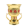 كمية Bakhoor BoSidin - Metallic Charcoal Bakhoor Burner Crystal Design Gold- RD-001- 1 +Add to cart Bakhoor BoSidin – Metallic Charcoal Bakhoor Burner Crystal Design Gold- RD-001
