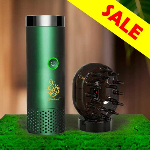 SALE | USB Rechargeable Comb Electronic Bakhoor 2 in 1 Luxury Incense Burner – X010