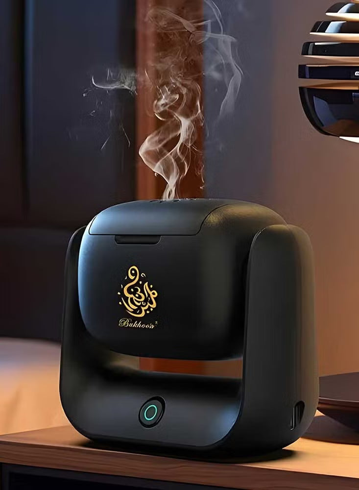 Modern Rotatable Incense Burner, 1500 mAh Battery Capacity, Type-C Charging Port, 2 Minutes Single Burning, 90° Rotation, LED Indicator