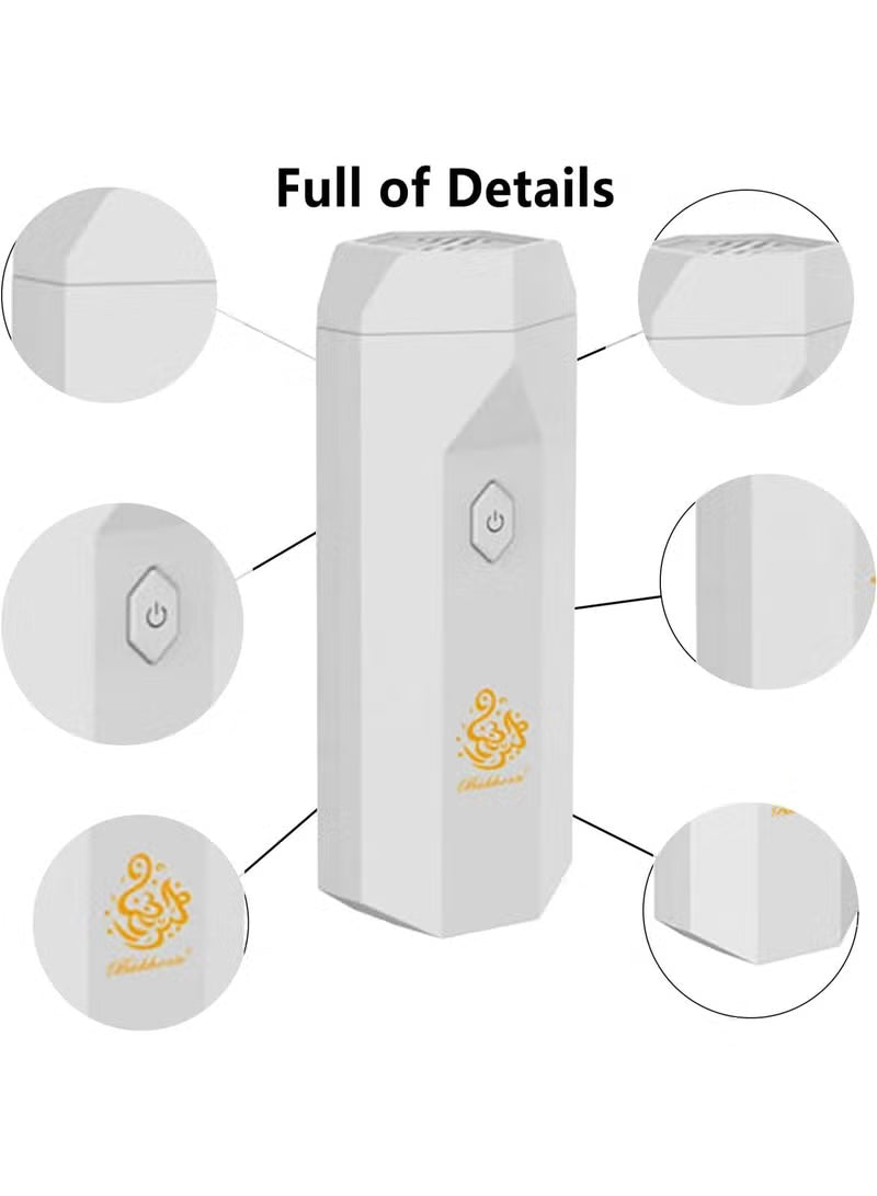 Latest Design USB Rechargeable Comb Electric Bakhoor Luxury Incense Burner
