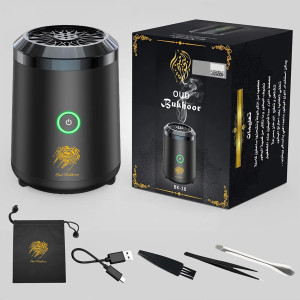 Stylish Portable Incense Burner | USB Rechargeable burner | Electric Arabic Mubkhara Device for Home Office and Car
