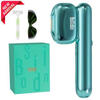 BoSidin D-T005 IPL Ultra-Light Hair Removal Device – Full Light Wave Technology with Sapphire Ice Cooling