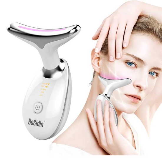 Face and Neck Lifting and Tightening Massager - Anti-Aging Device for Wrinkle and Double Chin Removal