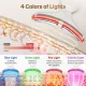 Anti-Aging Face Lift Device , 4-in-1 LED Beauty Light Therapy for Smooth Face and Neck, Portable Electric Massager for Double Chin Anti-Aging Face Lift Device , 4-in-1 LED Beauty Light Therapy for Smooth Face and Neck, Portable Electric Massager for Double Chin